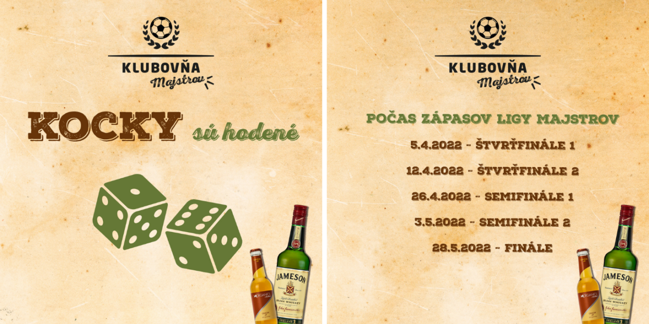 klubovna, liga majstrov, jameson, red bull, bratislava, futbal